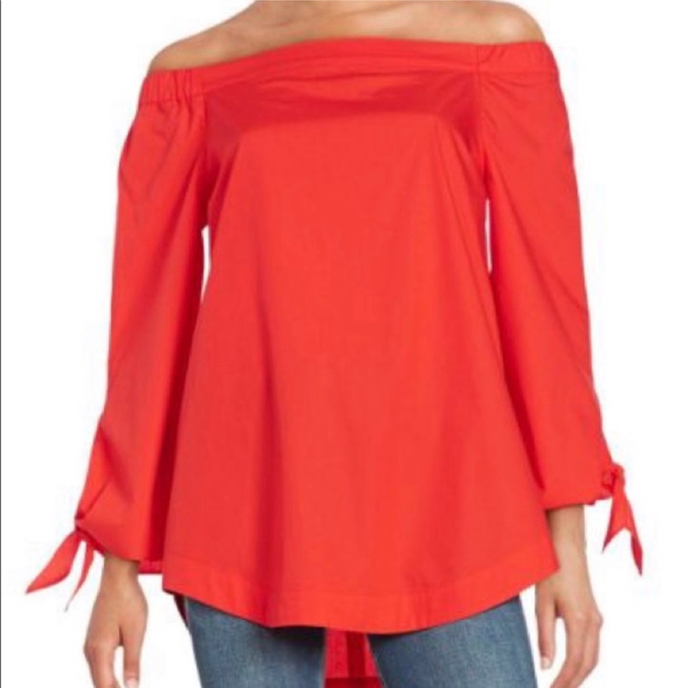 FREE PEOPLE OFF THE SHOULDER TUNIC